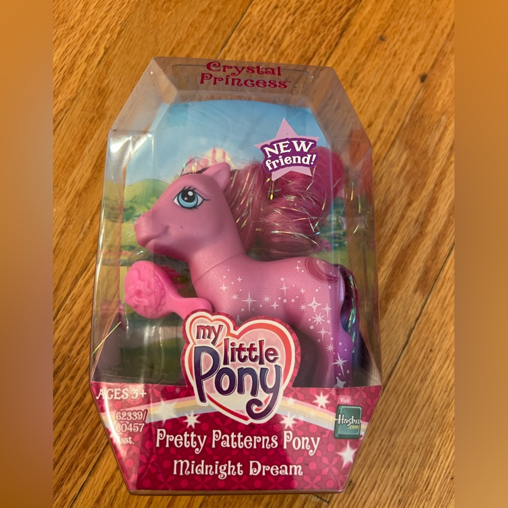 Hasbro My Little Pony 2006 midnight dream pretty patterns pony